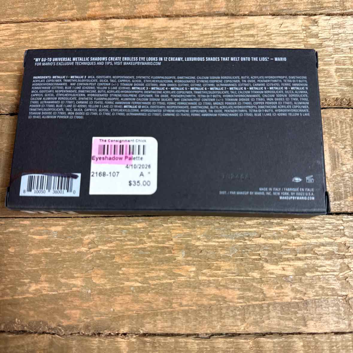 Makeup by Mario Eyeshadow Palette