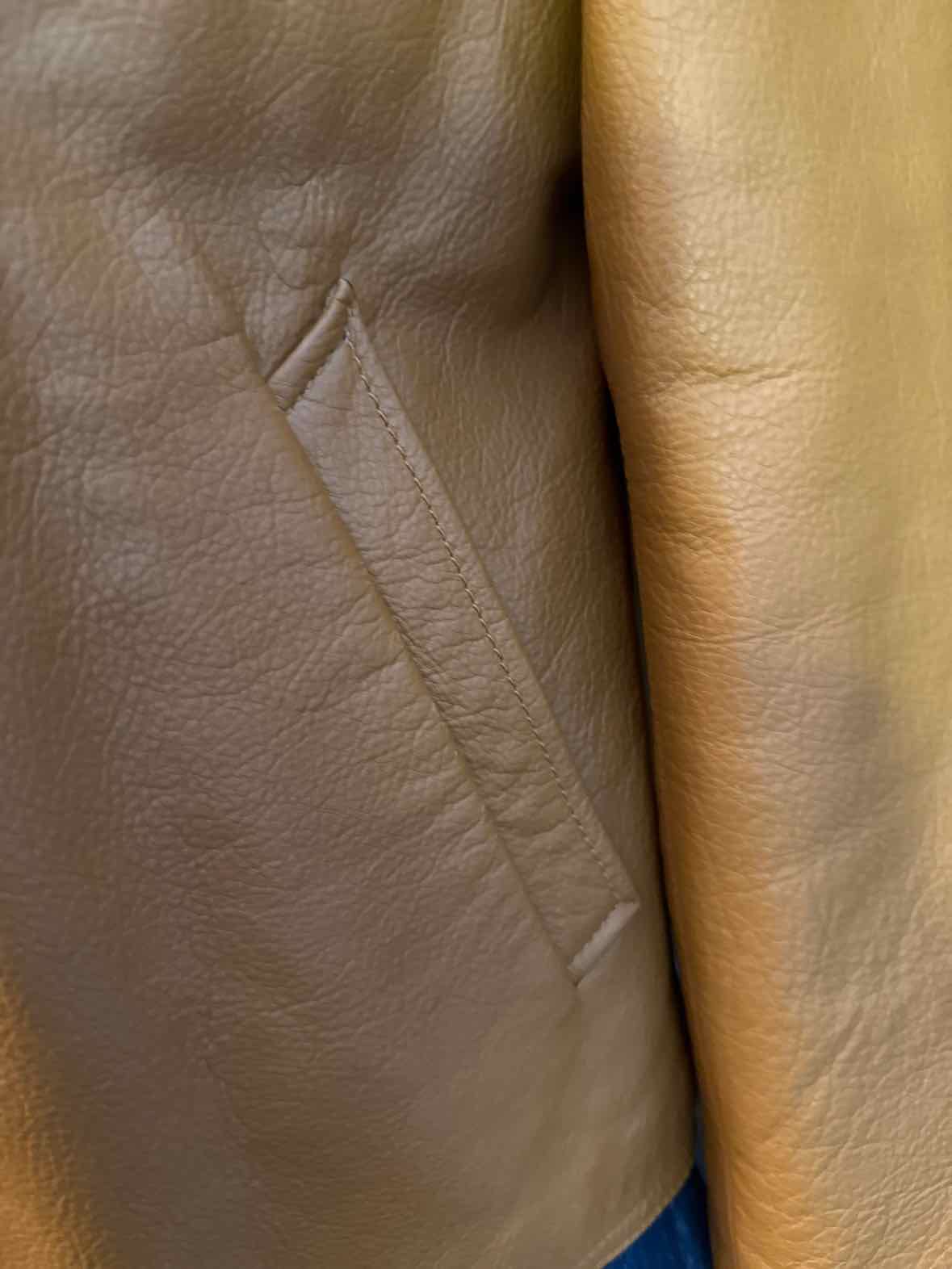 J. Crew Size small Brown Leather Jacket