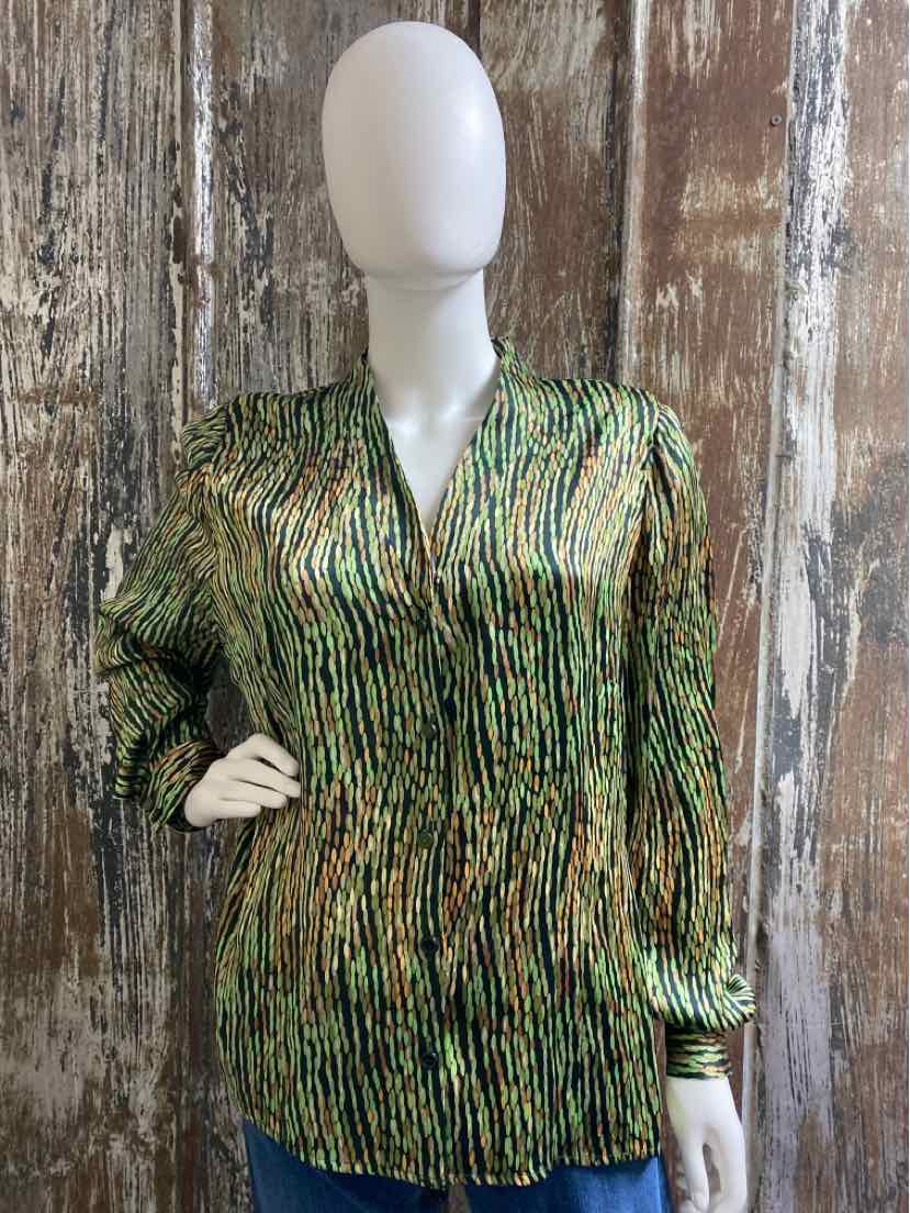 Carlisle Size 16 (Extra Large) Green Print tops