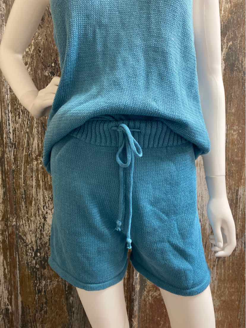 The Free Yoga Size Small Blue Lounge Set