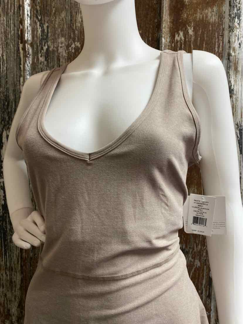 Beyond Yoga Size Extra Extra Large Tan Dress