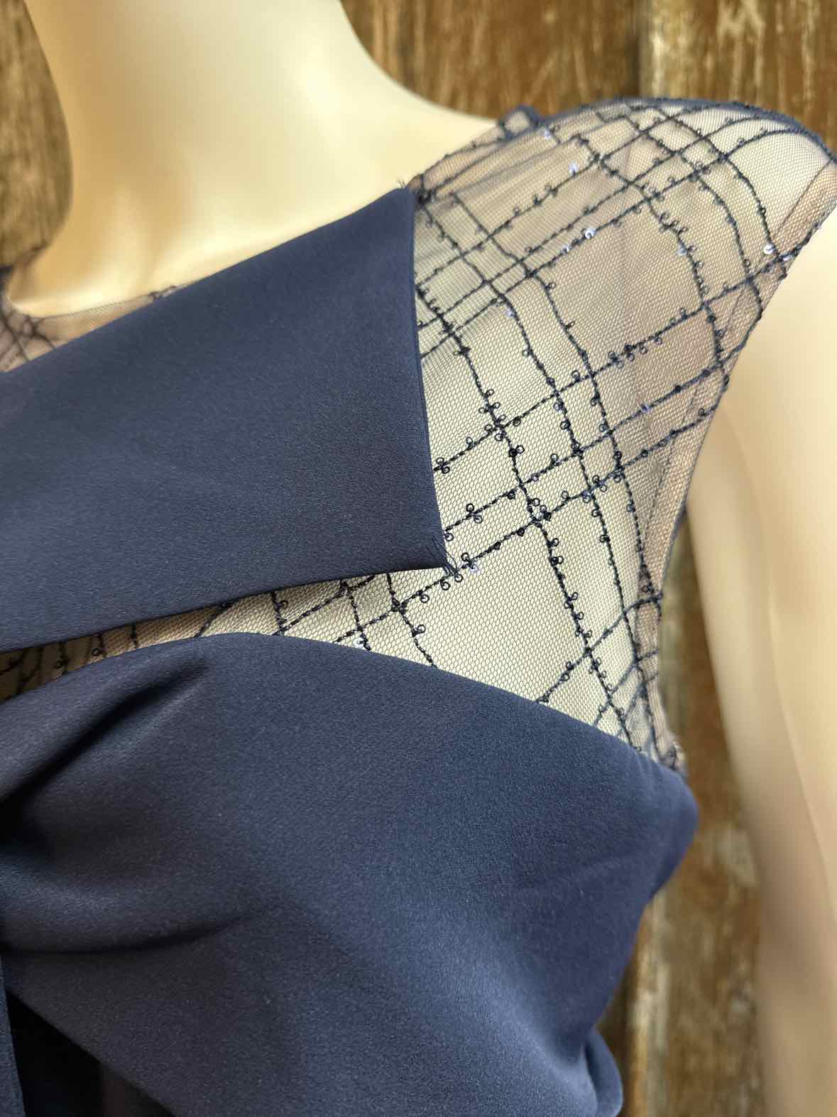 JS Collections Size 16 (Extra Large) Navy Dress