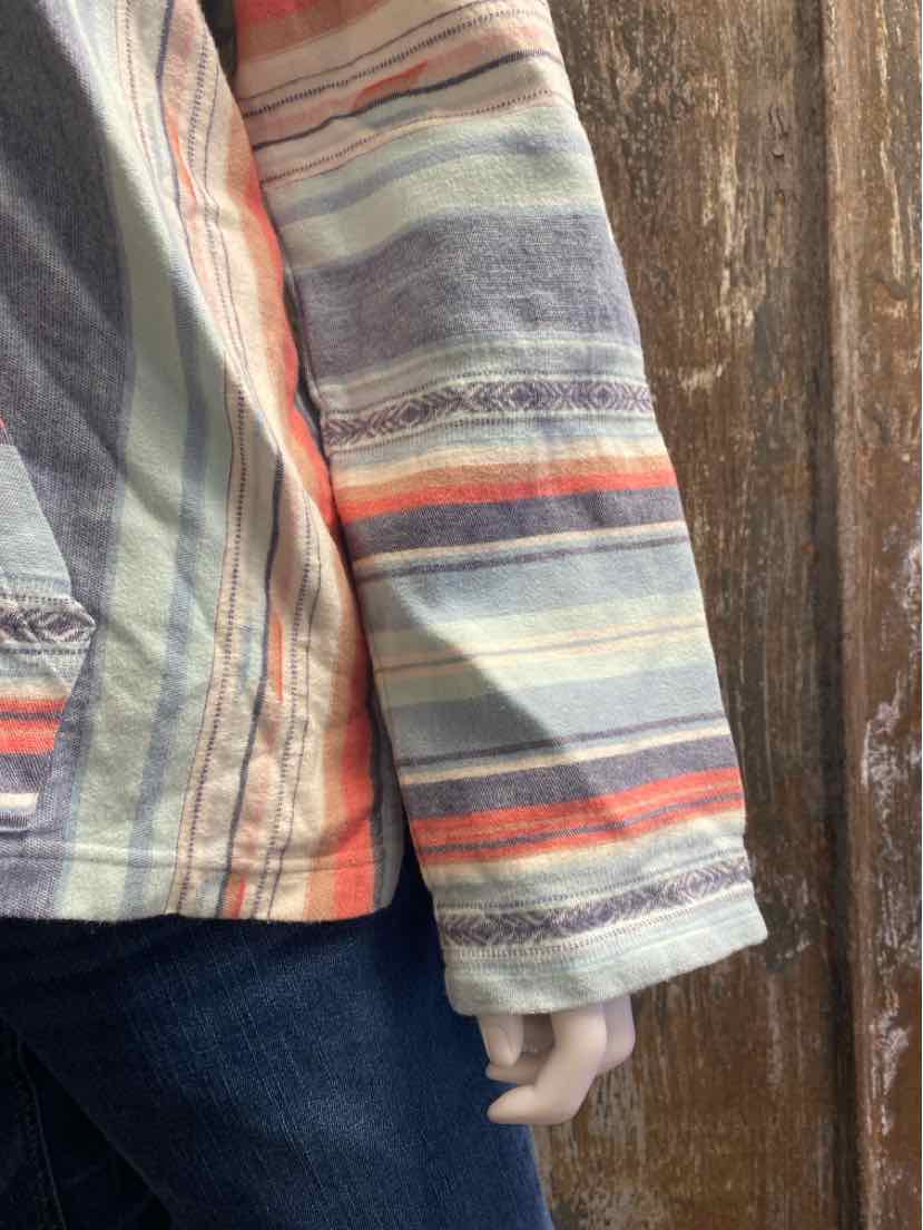 Faherty Size Large Blue Print tops