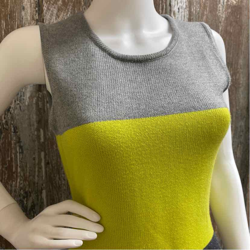 Calvin Klein Size small green/gray Sweater Dress