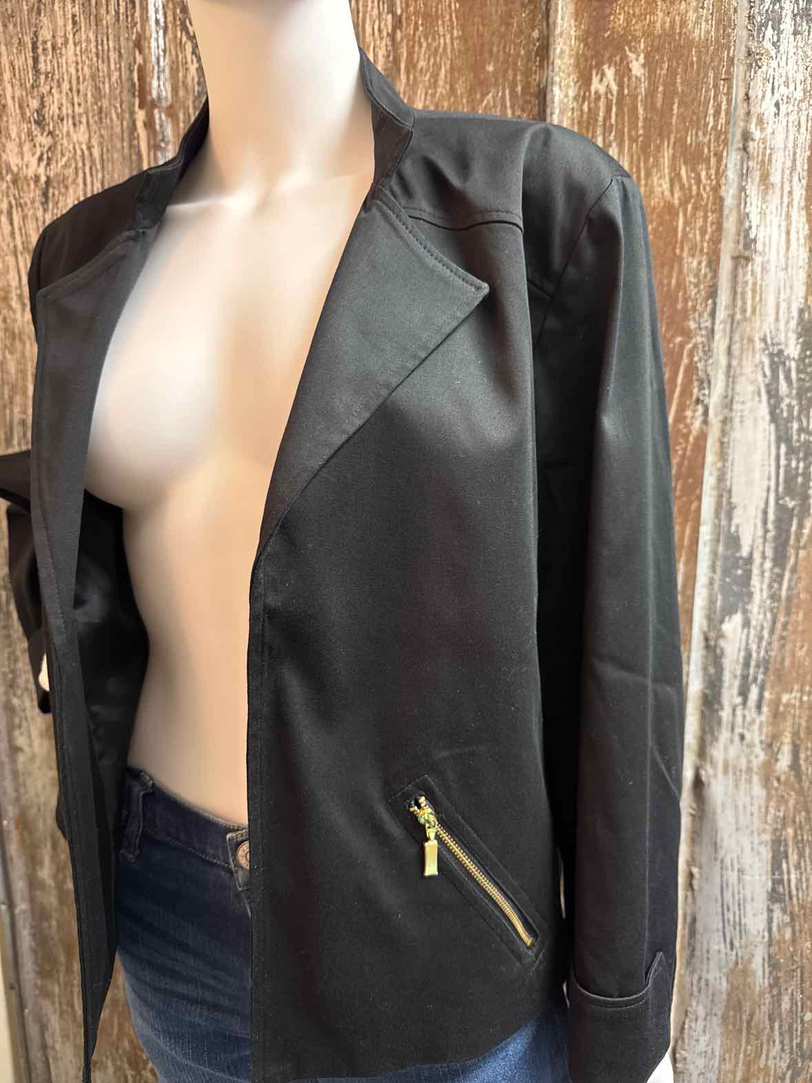 Chico's Size Extra Large Black Jacket
