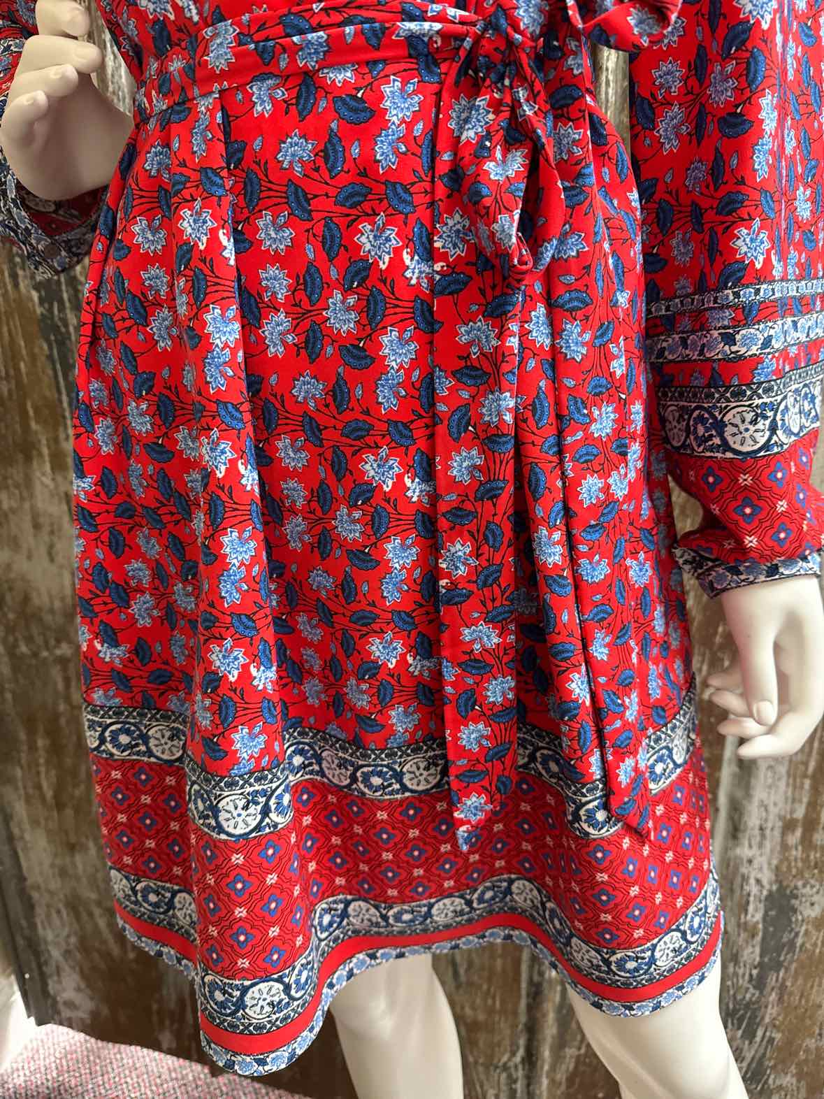 Loft Size Medium Red Dress