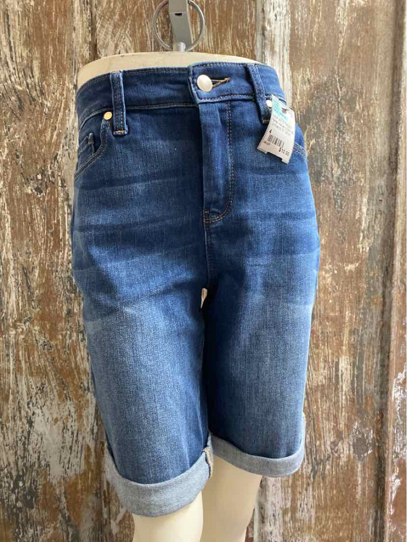 Chico's Size 4 Denim Shorts