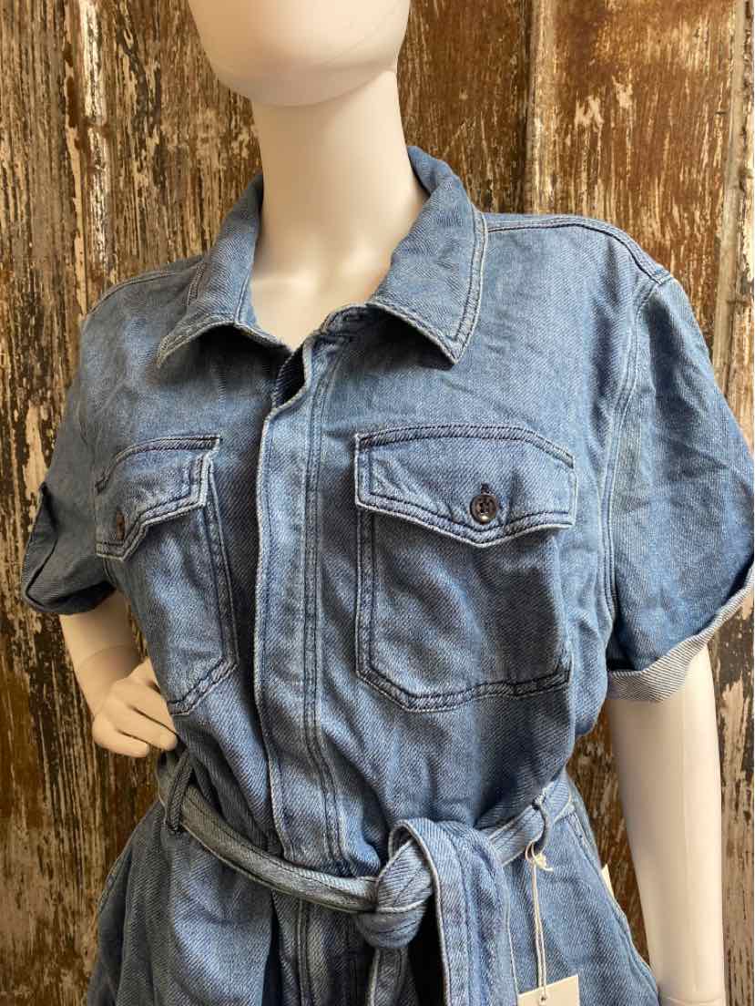 Good American Size 2X Denim Romper