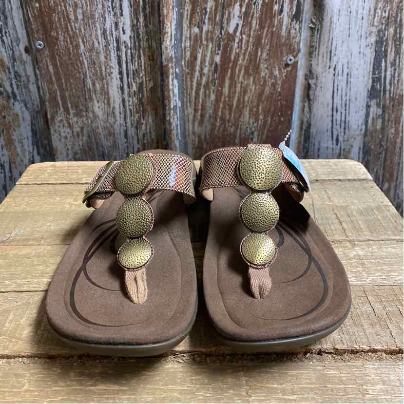 abeo 8 Brown Flipflops