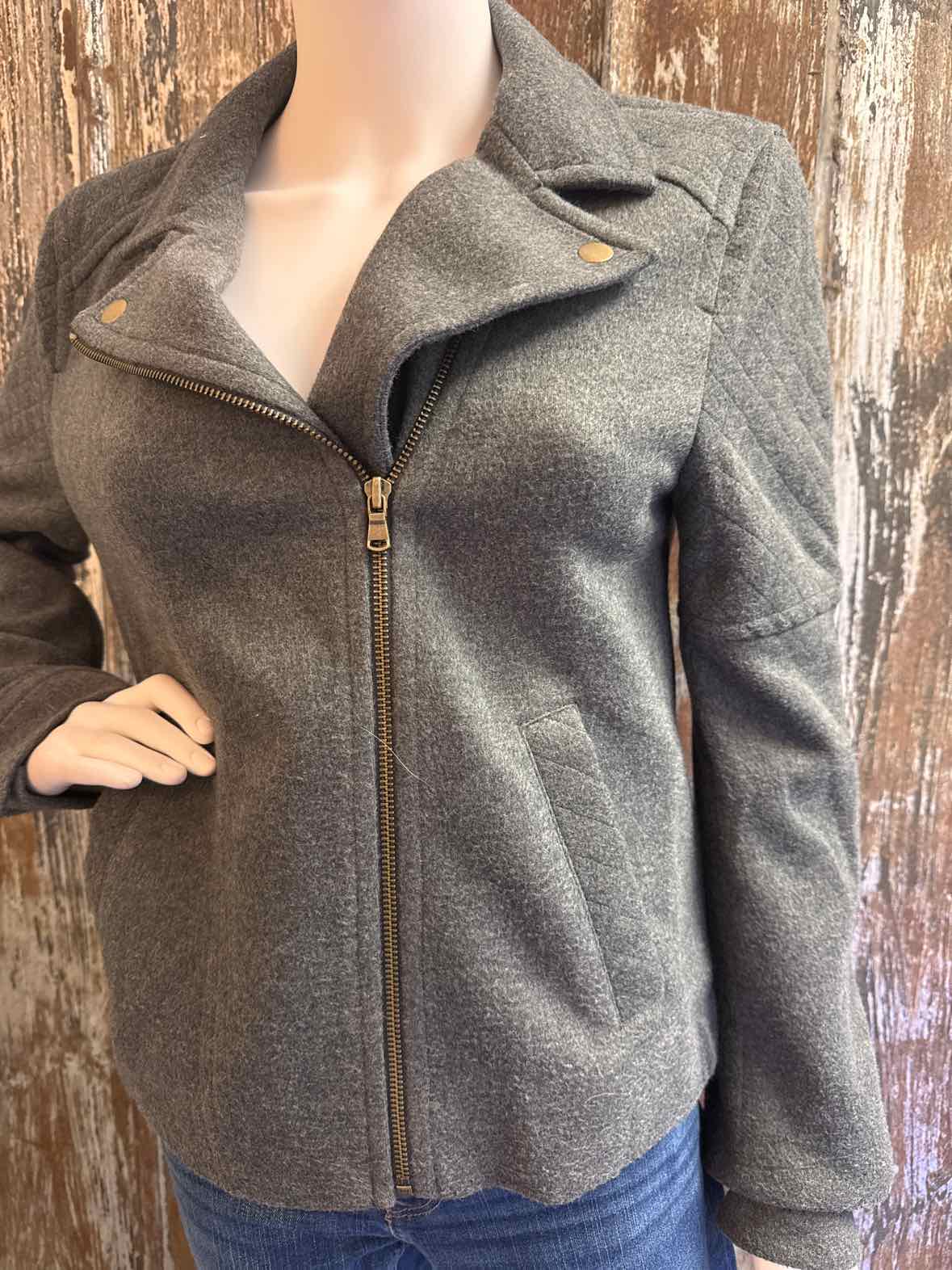 Loft Size Medium Gray Jacket