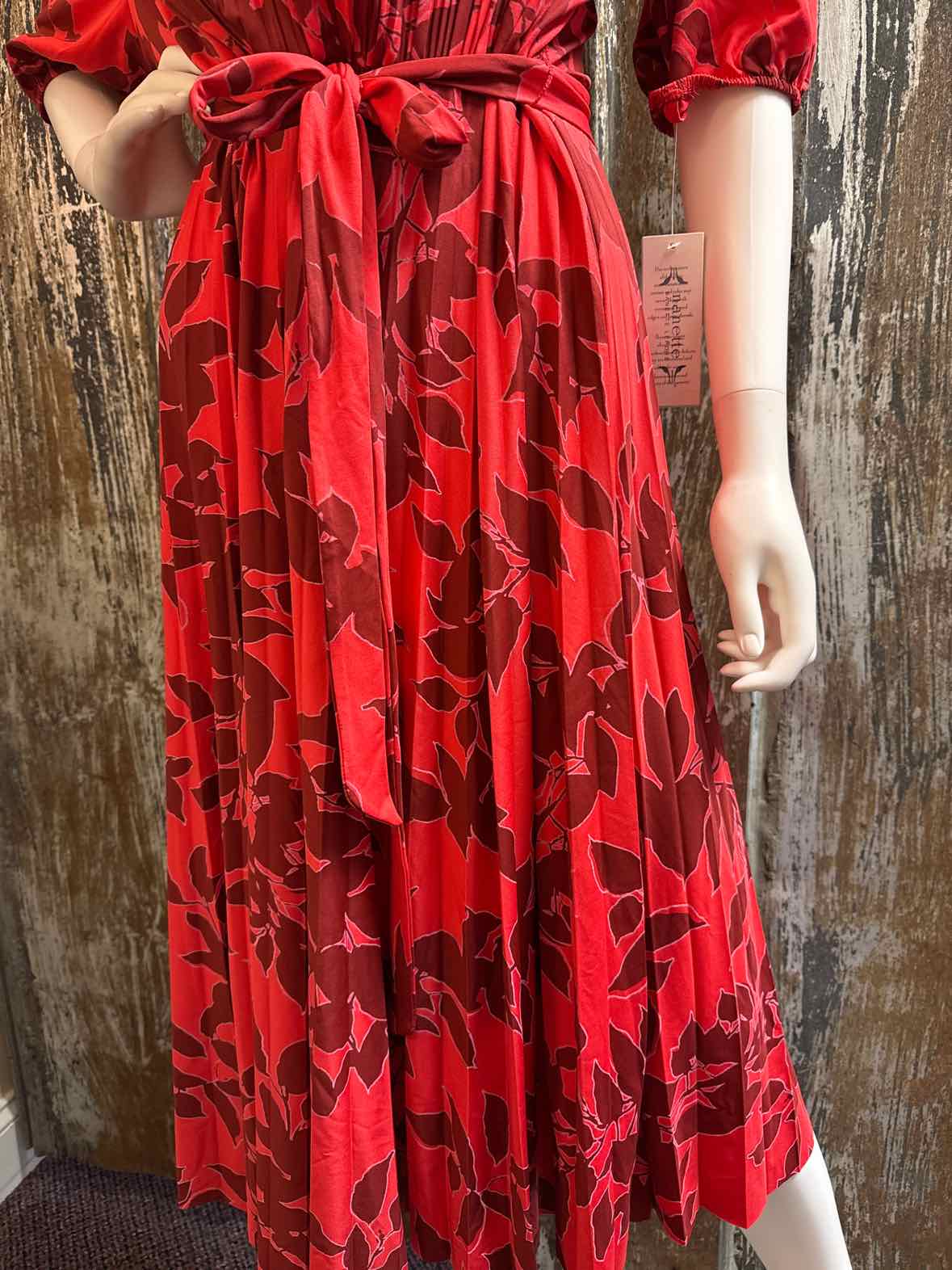 nanette lepore Size 14 (Large) Red Print Dress