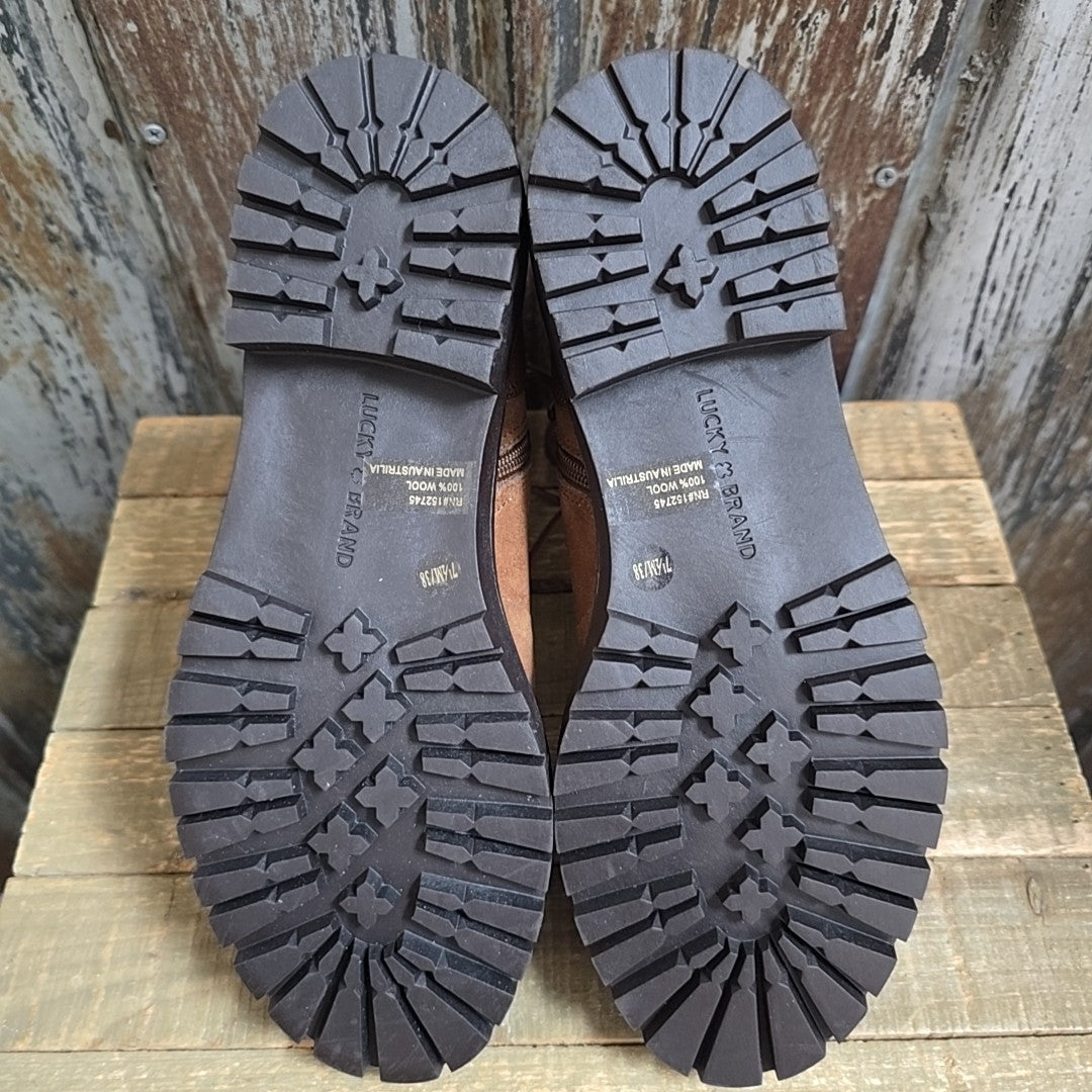 Lucky Brand 7.5 Brown Boots
