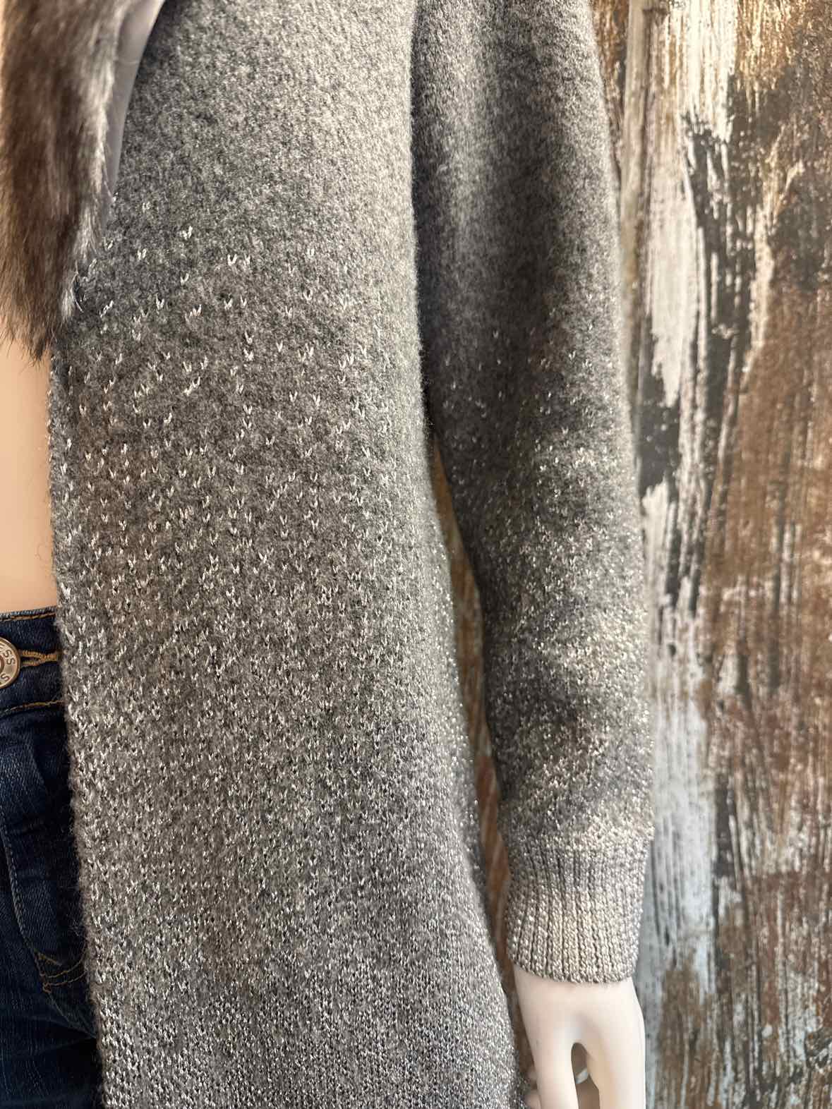 Chico's Size small Gray Cardigan