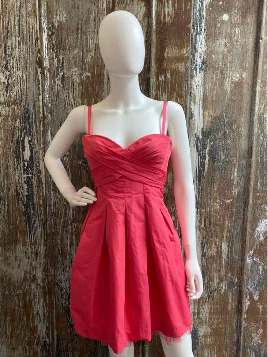BCBG Maxazria Size 6 (Small) Pink Evening Dress