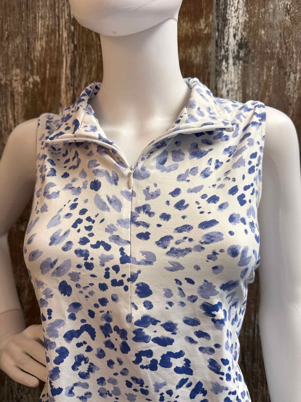 Tommy Bahama Size Large Blue Print tops