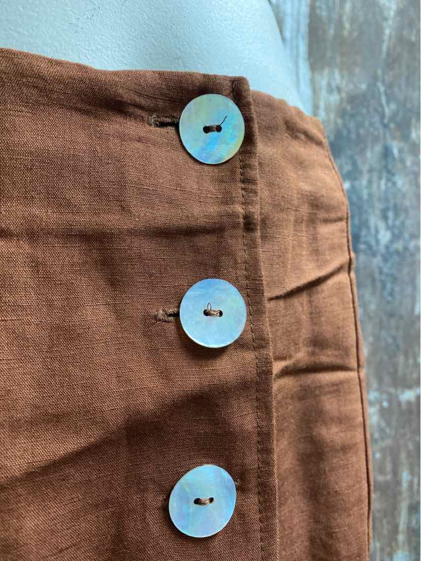 Zara Size Extra Small (0/2) Brown Skirt