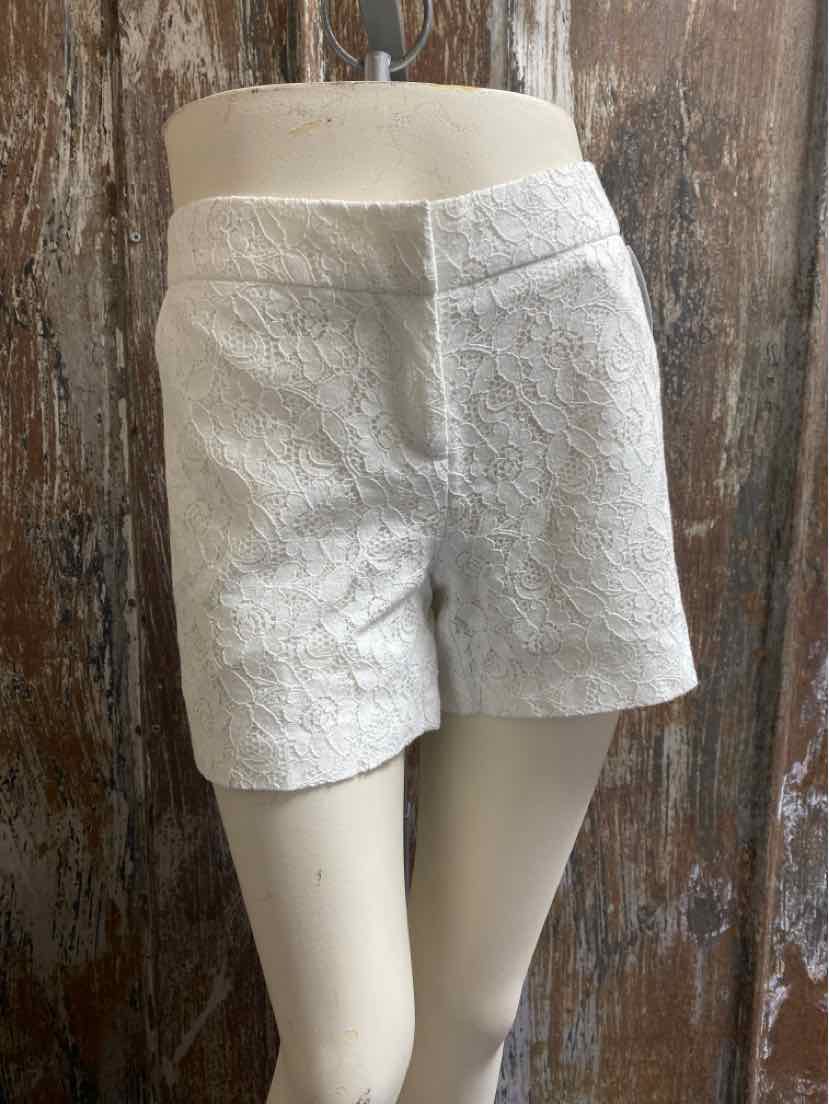 Cynthia Rowley Size 2 White Shorts