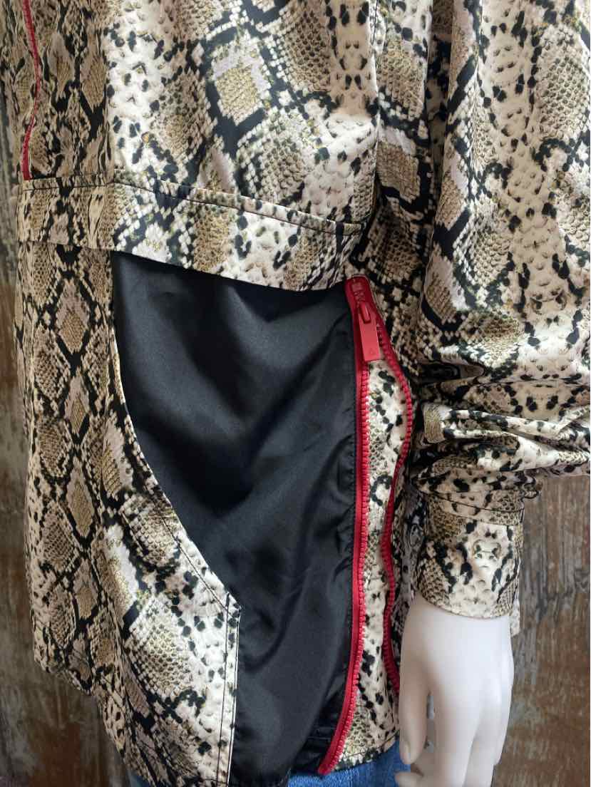 Alala Size 1X Tan Print Jacket (Outdoor)