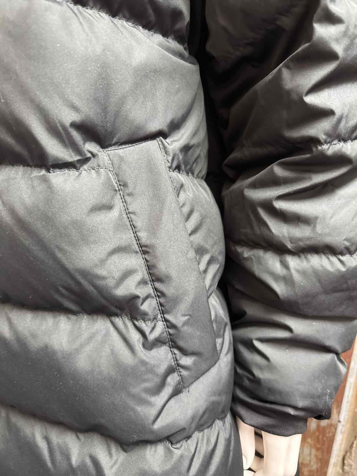 Lands End Size 1X Black Coat