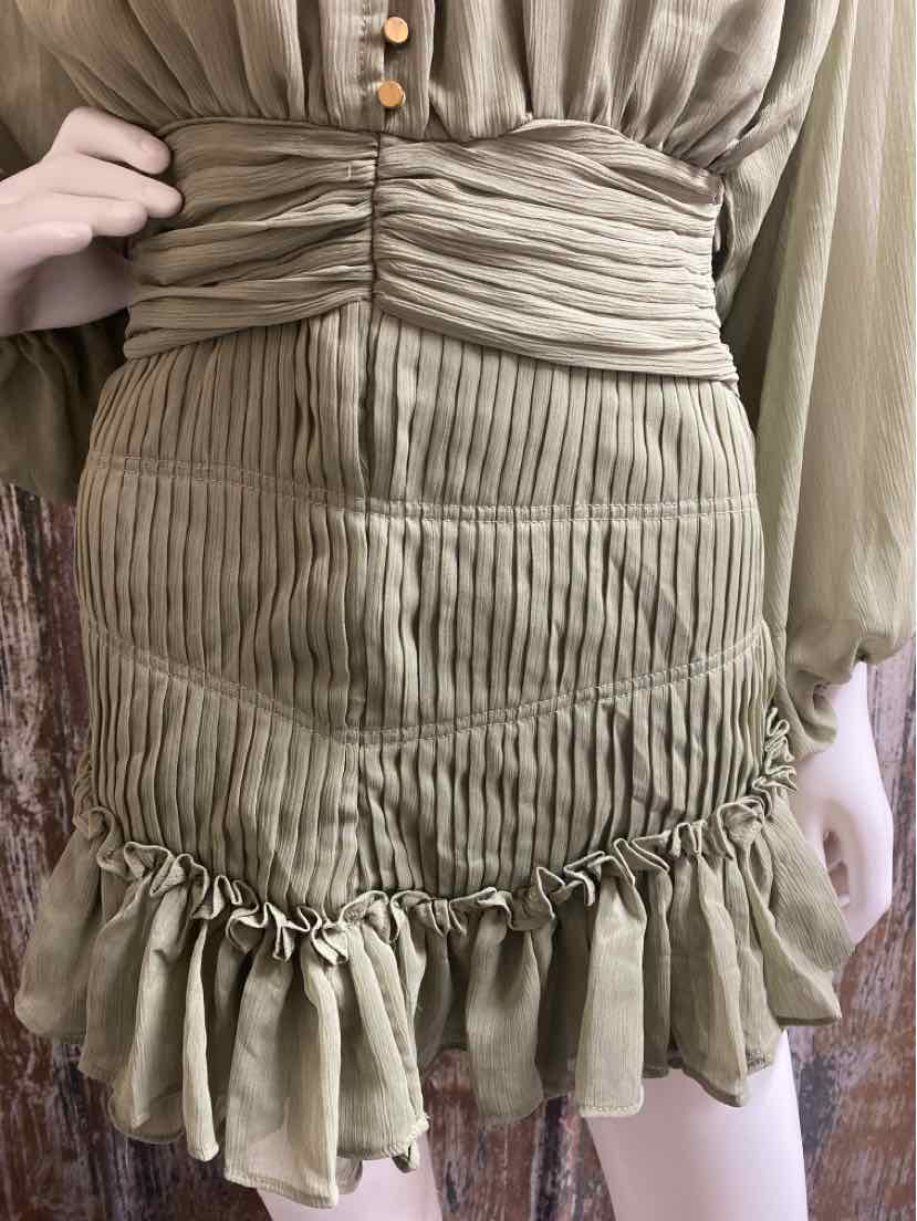 By Together Size Medium Green Dress