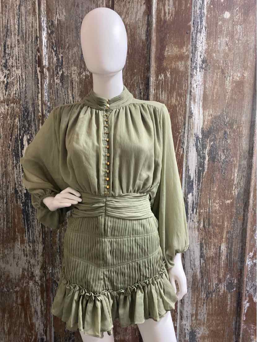 By Together Size Medium Green Dress