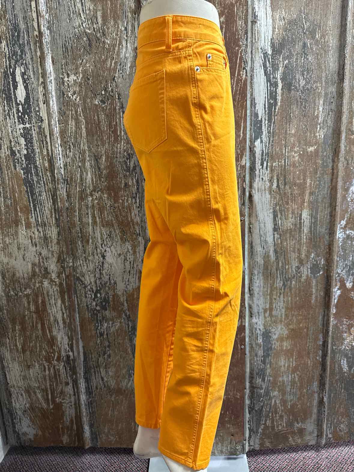 FABRIZIO GIANNI Size 6 Yellow Pants