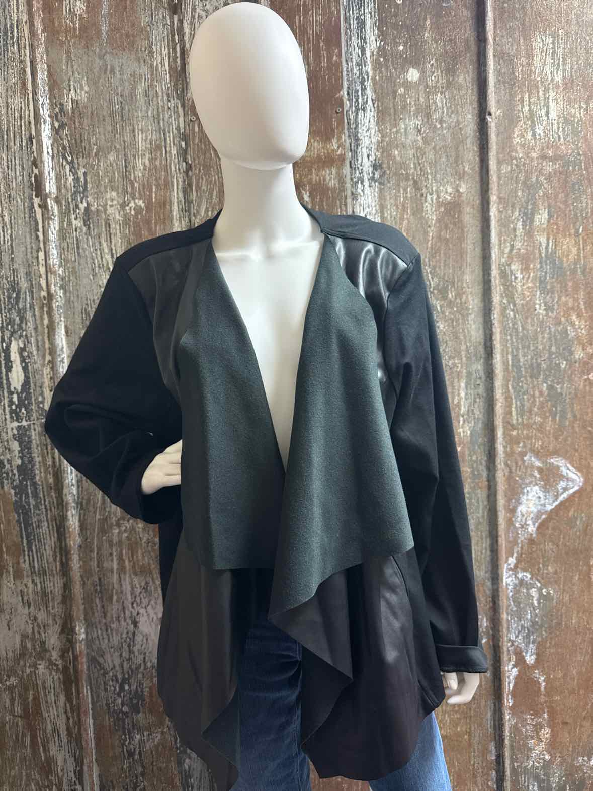 Michael Kors Size 3X Black Jacket