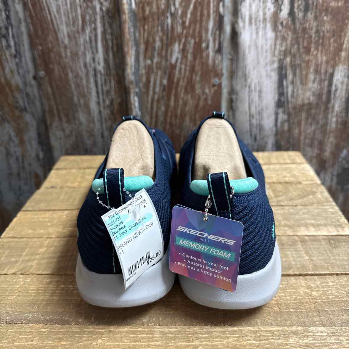 Skechers 11 Navy Sneakers