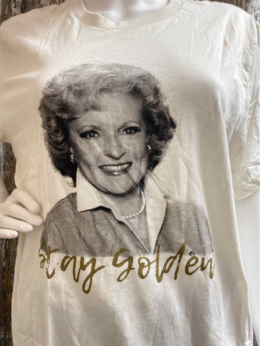 Golden Girls Size Large White T-shirt