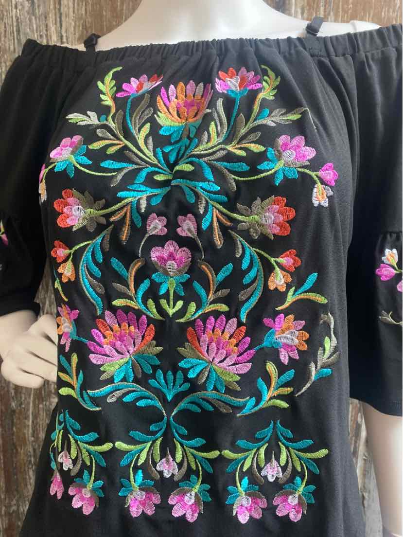 INC Size Medium Black tops