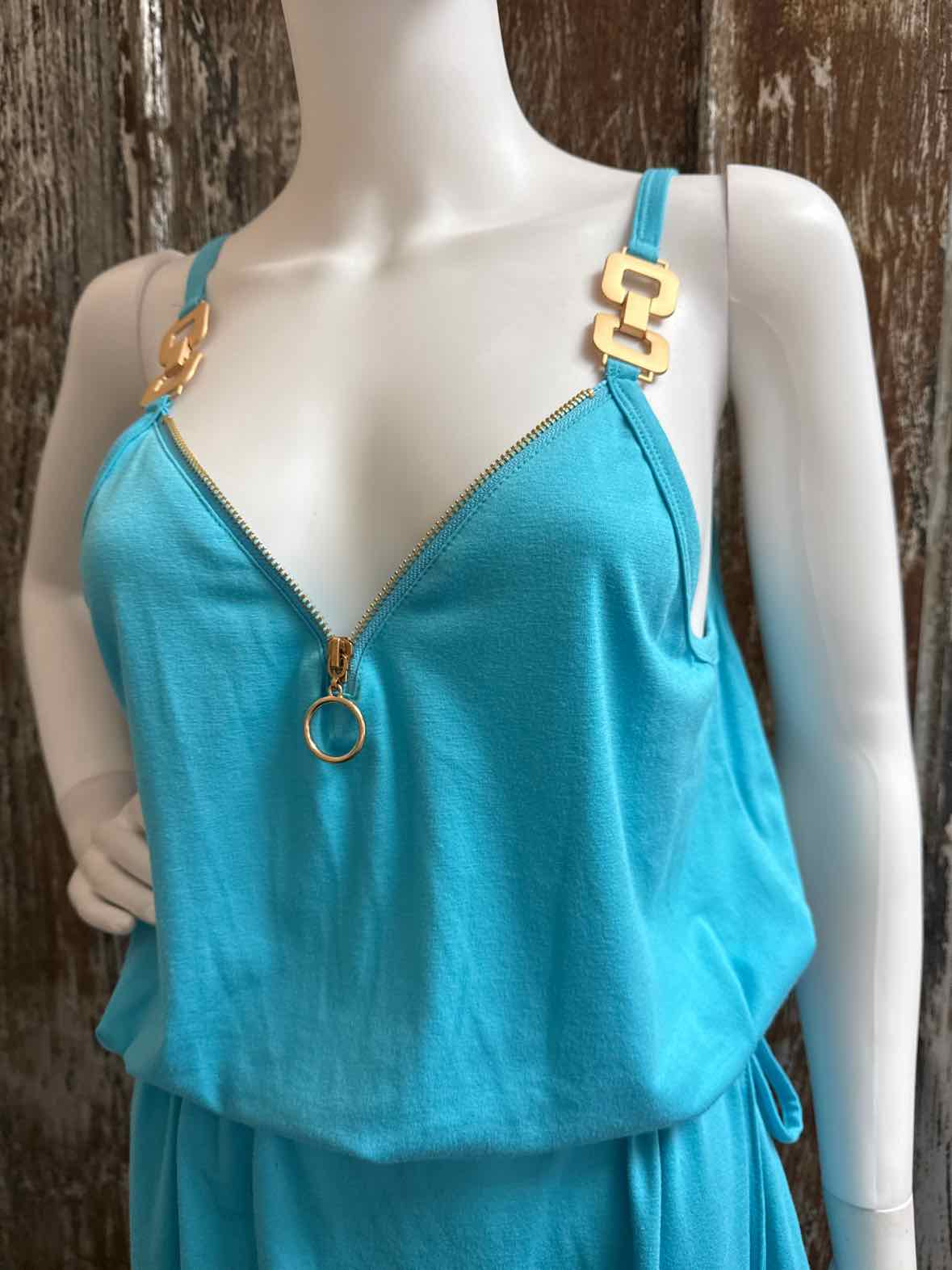 ETCYY NEW Size Large Blue Dress