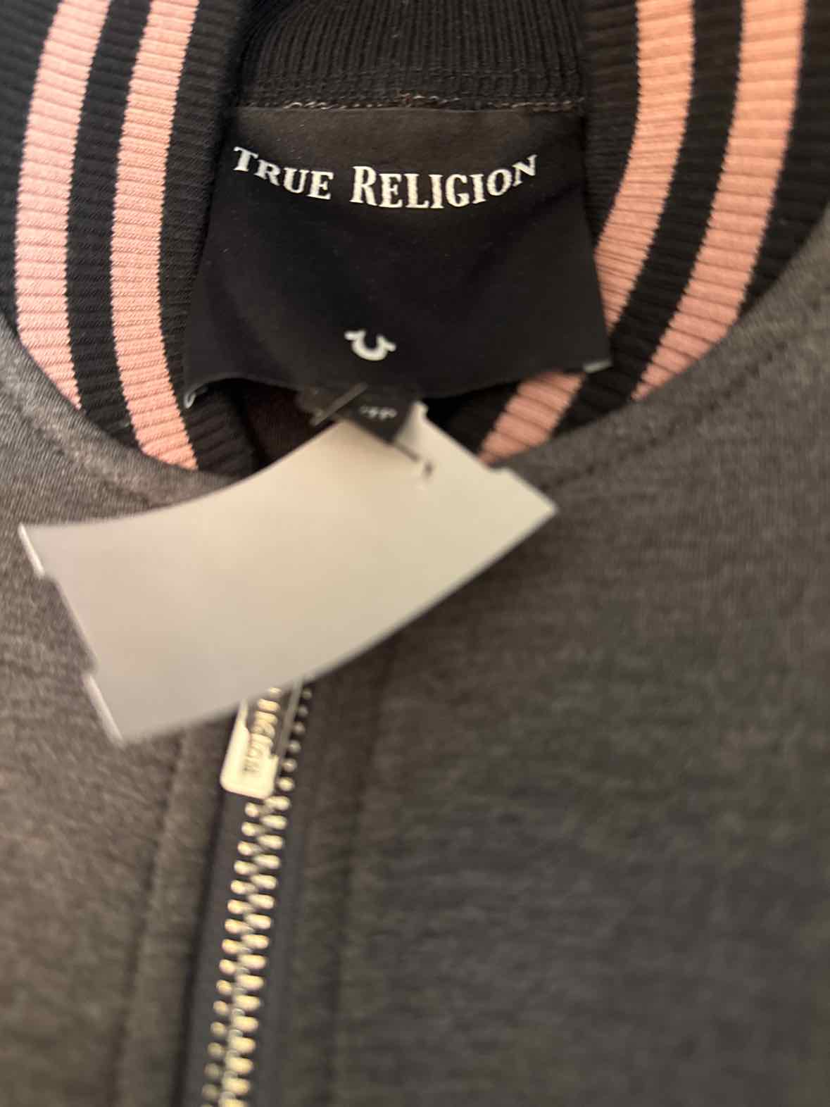 True Religion Size extra small Gray/pink Jacket