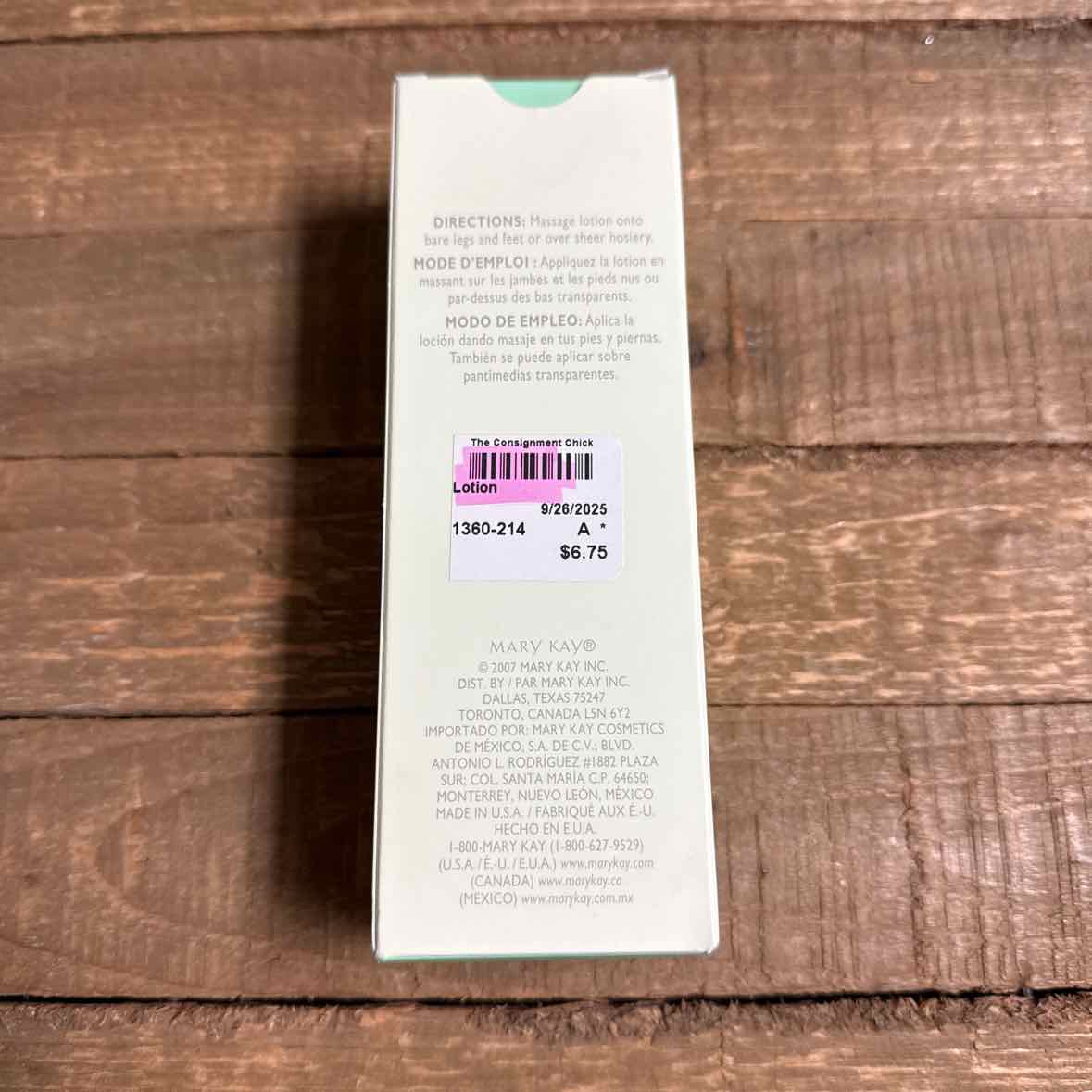 mary kay Lotion