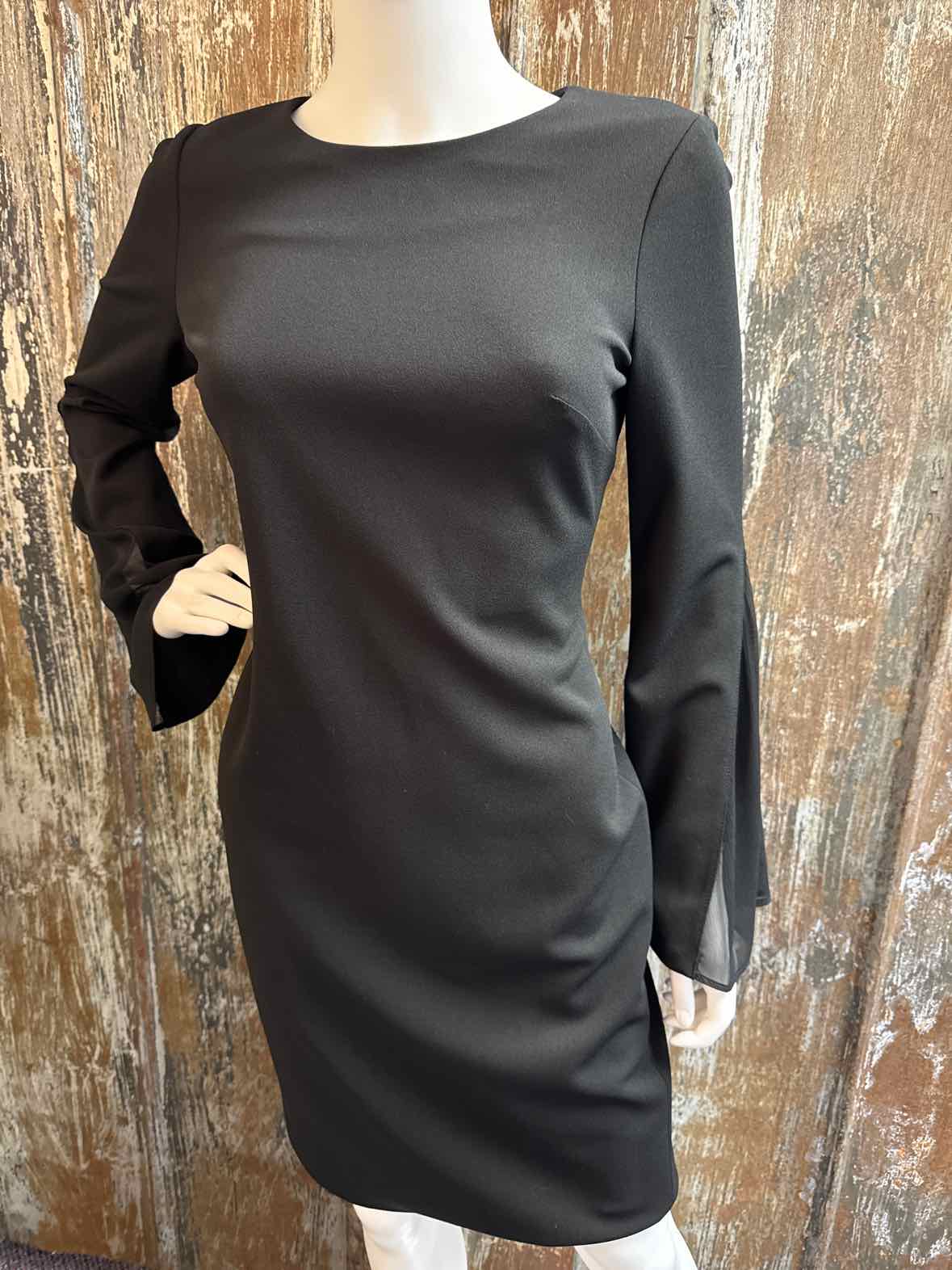 Calvin Klein Size 8 (Medium) Black Dress