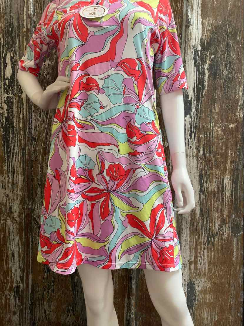 tail Size Medium Purple Print Golf Dress