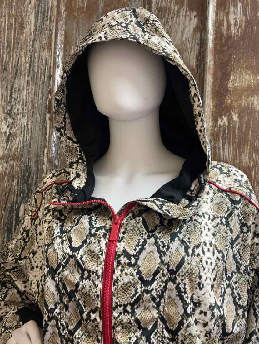 Alala Size 1X Tan Print Jacket (Outdoor)