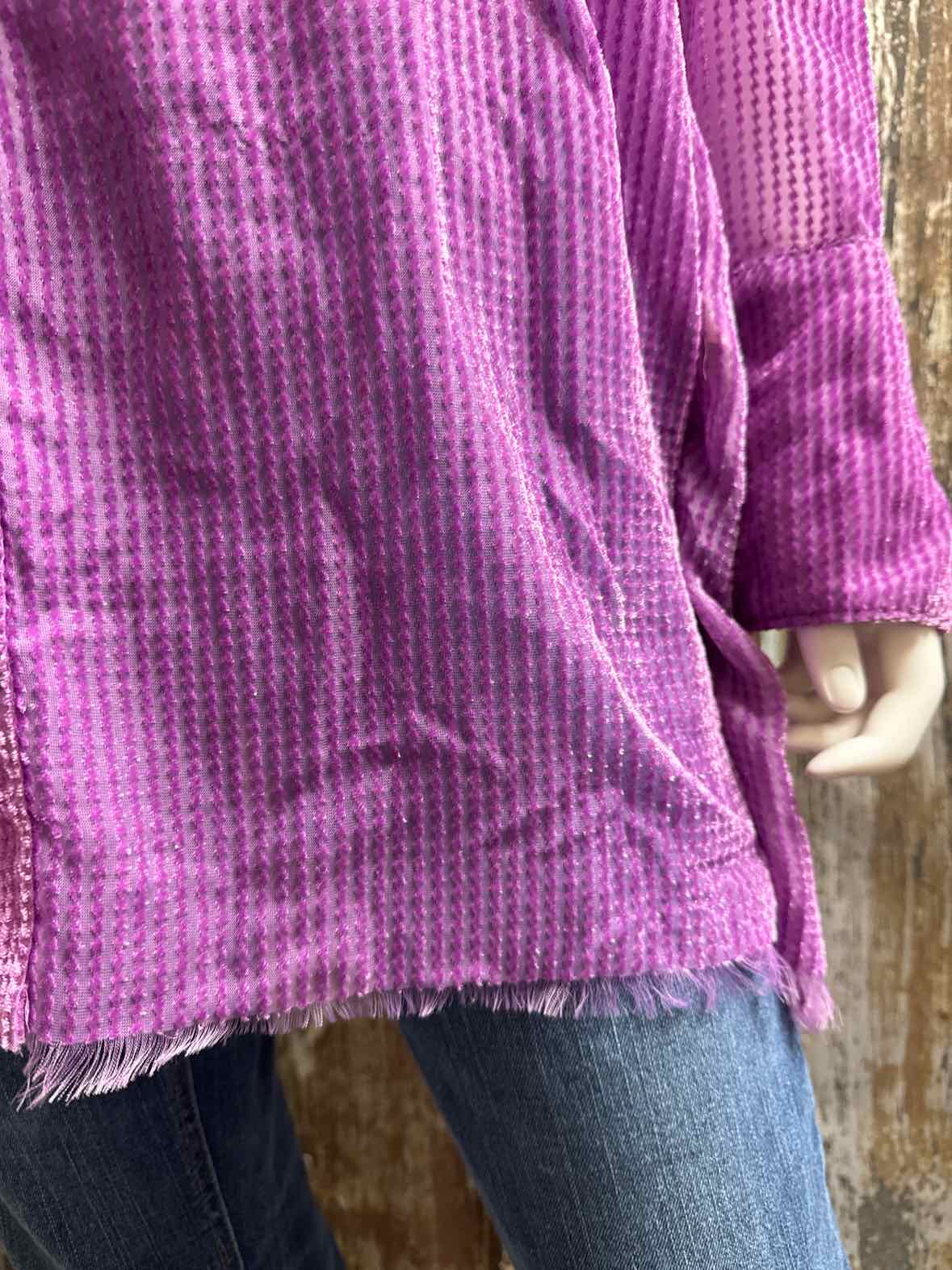 Akemi + Kin (Anthropologie) Size Large Purple tops