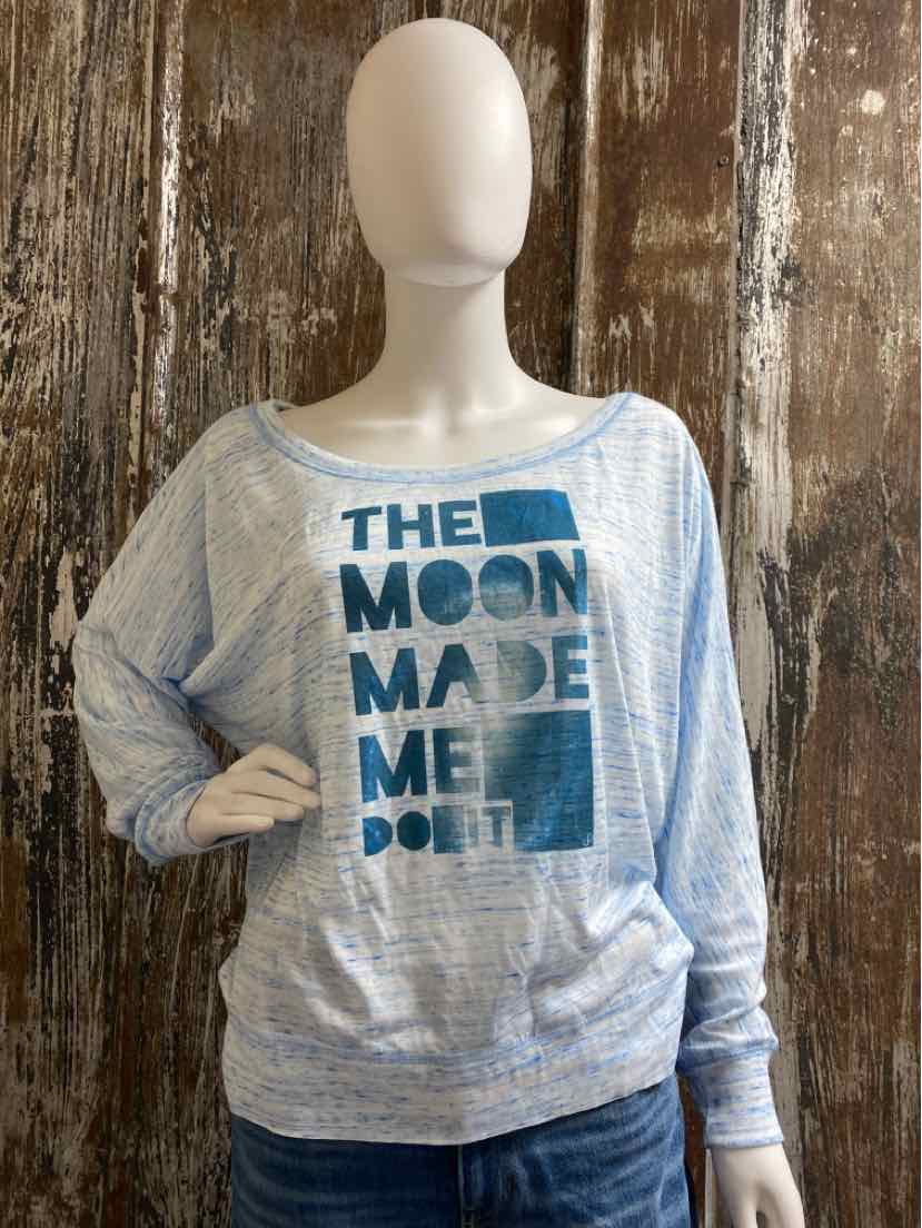 Picasso Jasper Size Large Blue tops