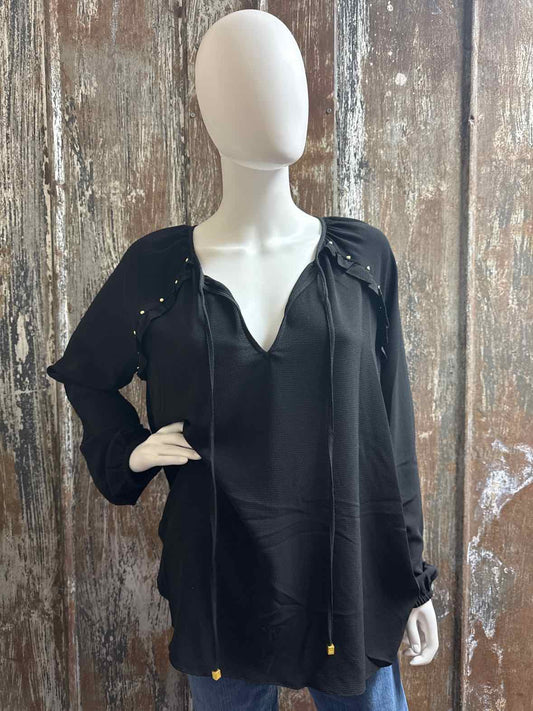 Michael Kors Size Large Black tops