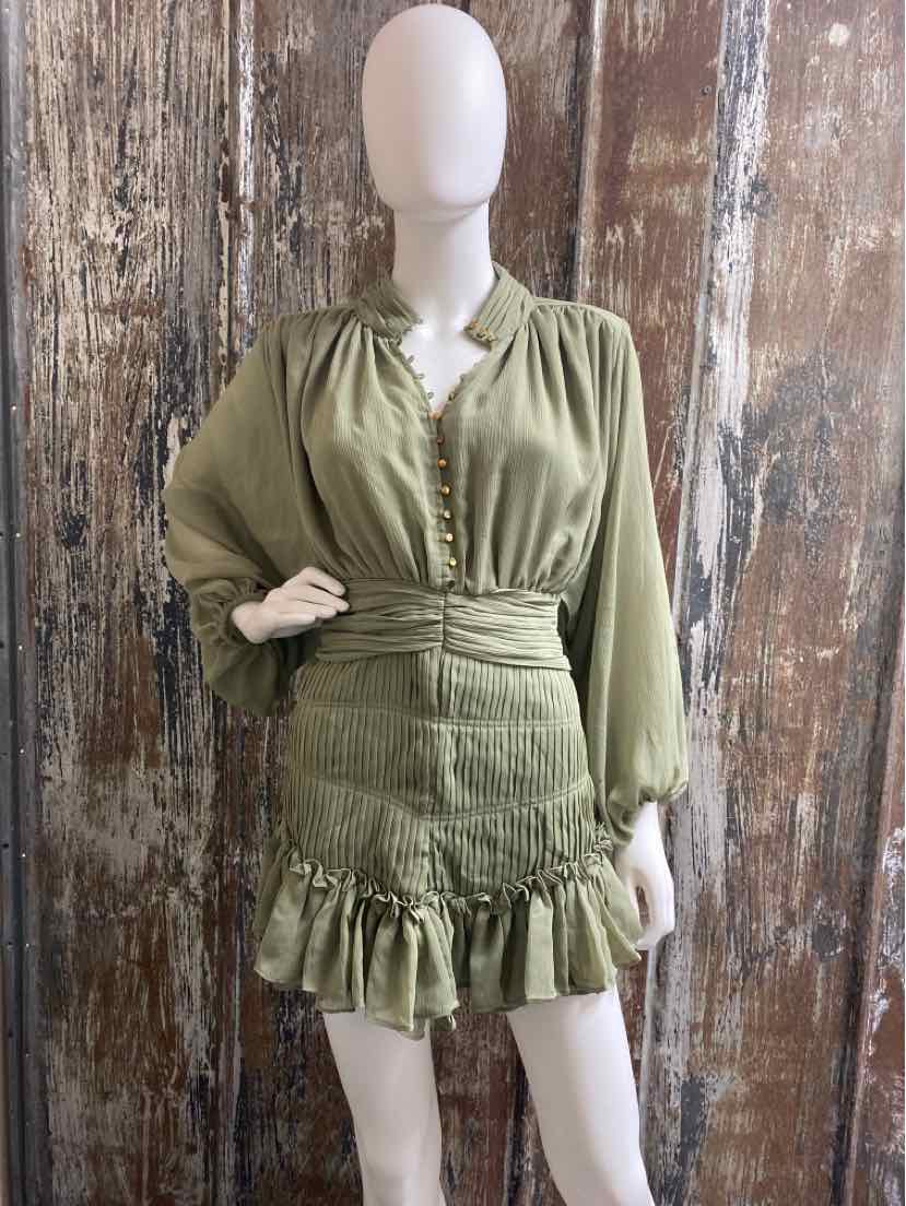 By Together Size Medium Green Dress
