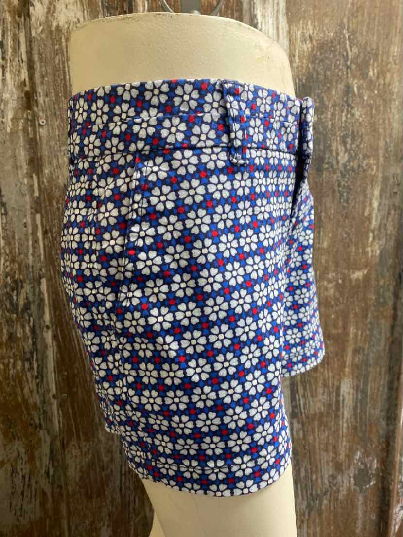 Gap Size 0 Blue Print Shorts