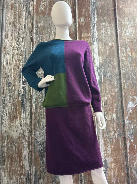 Hawico Size Small/Medium Blue & Purple Two Piece Set