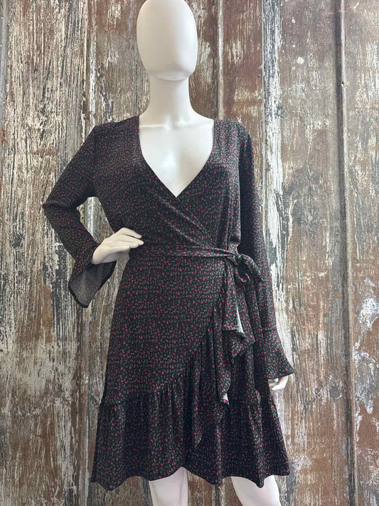Michael Kors Size Medium Red Print Dress
