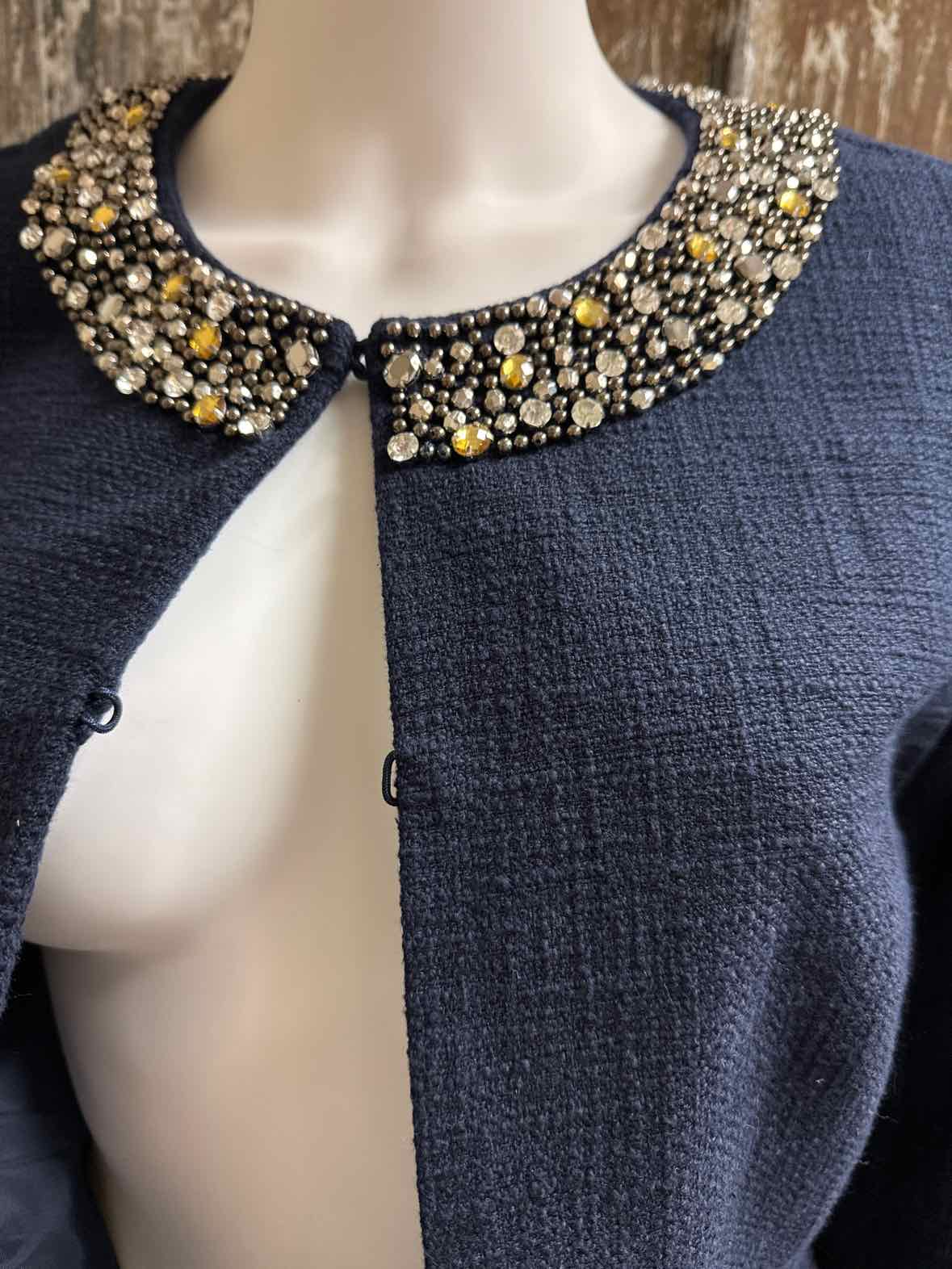 Talbots Size 14 Navy Blazer