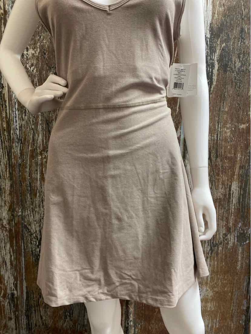 Beyond Yoga Size Extra Extra Large Tan Dress