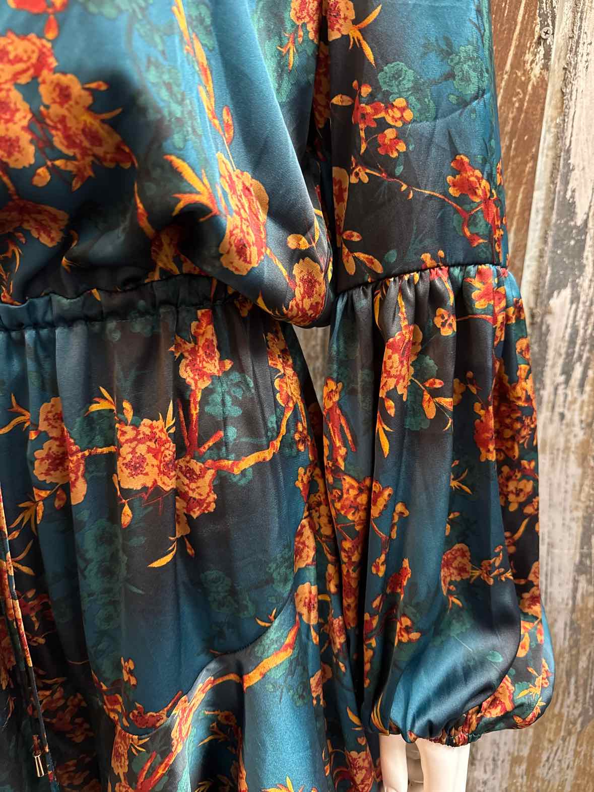 baltic born Size Large Green & Brown Dress