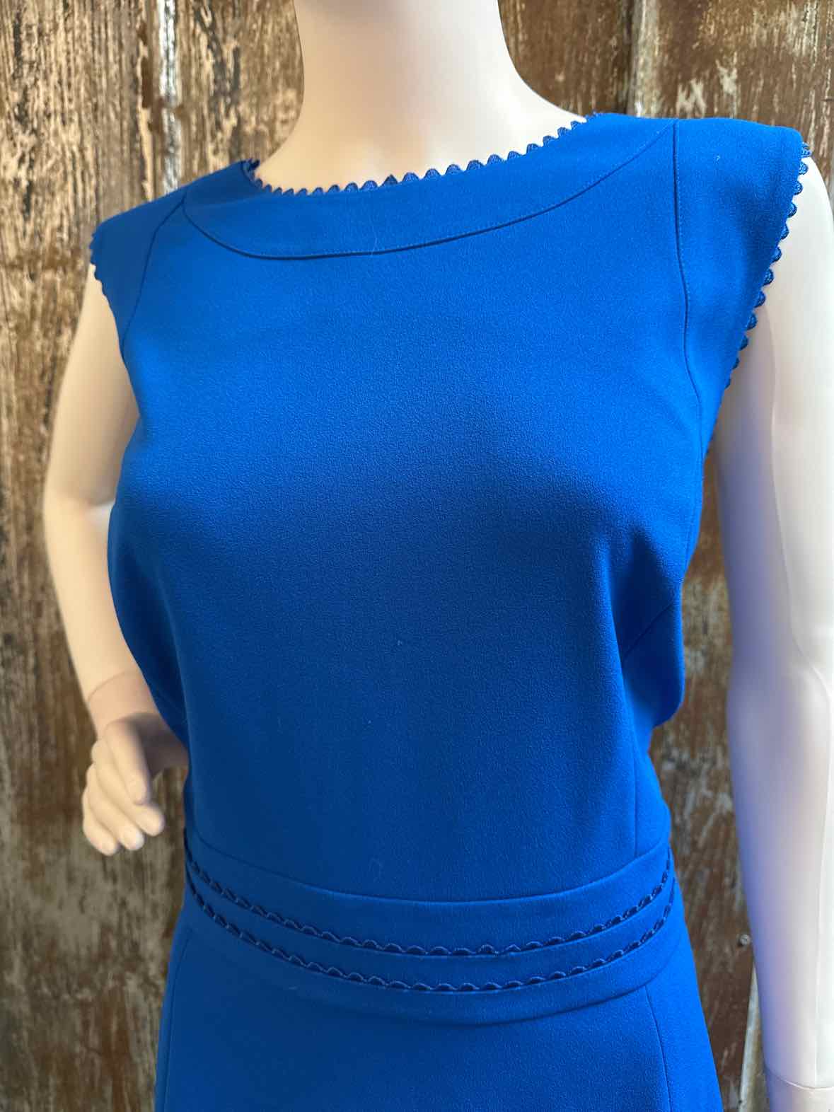 Calvin Klein Size 18 (1X) Blue Dress