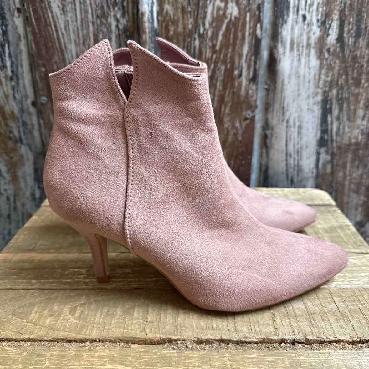 Allegra K 7 Blush Boots