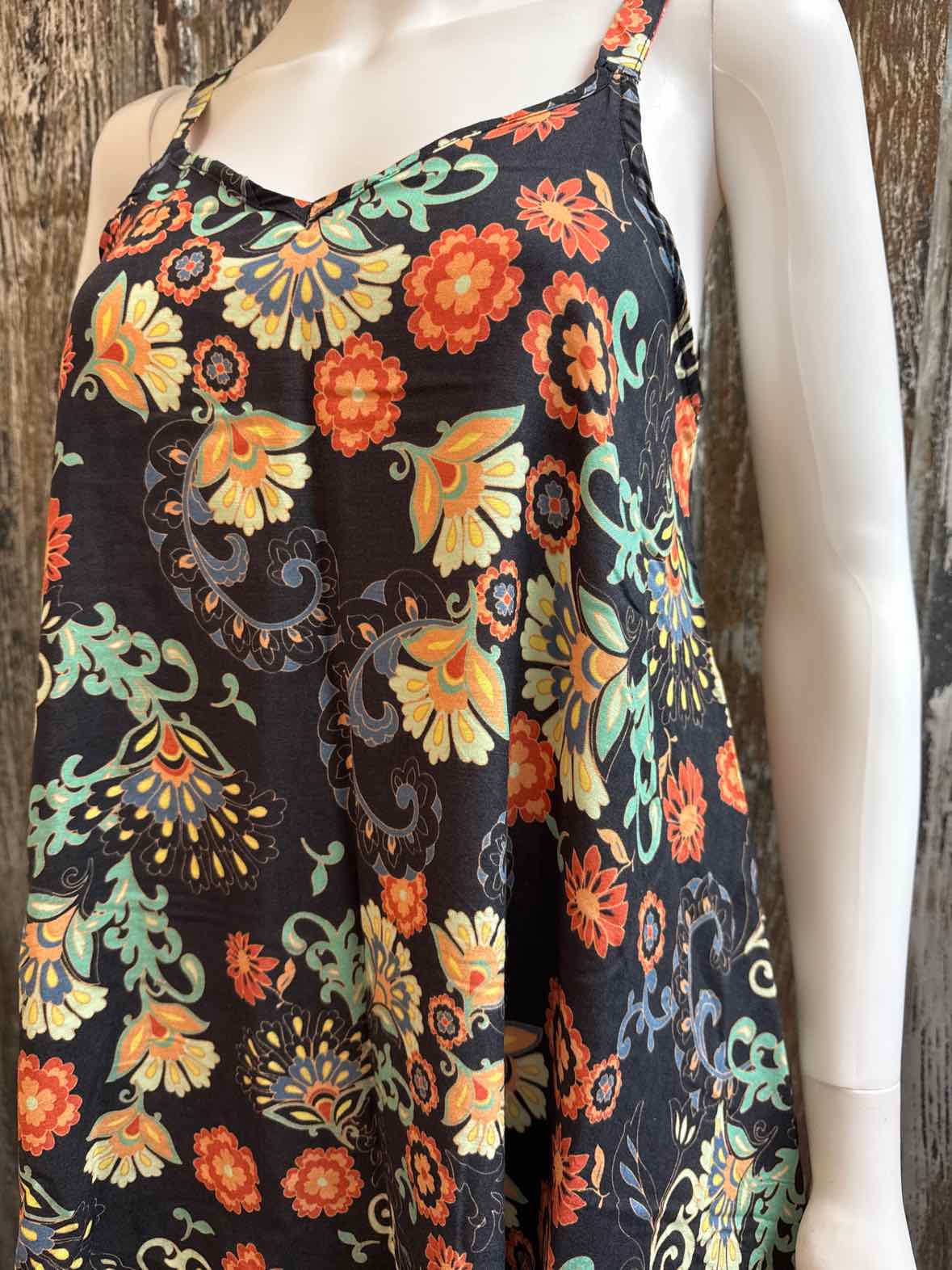 Pyramid Collection Size extra small Blue Print Dress