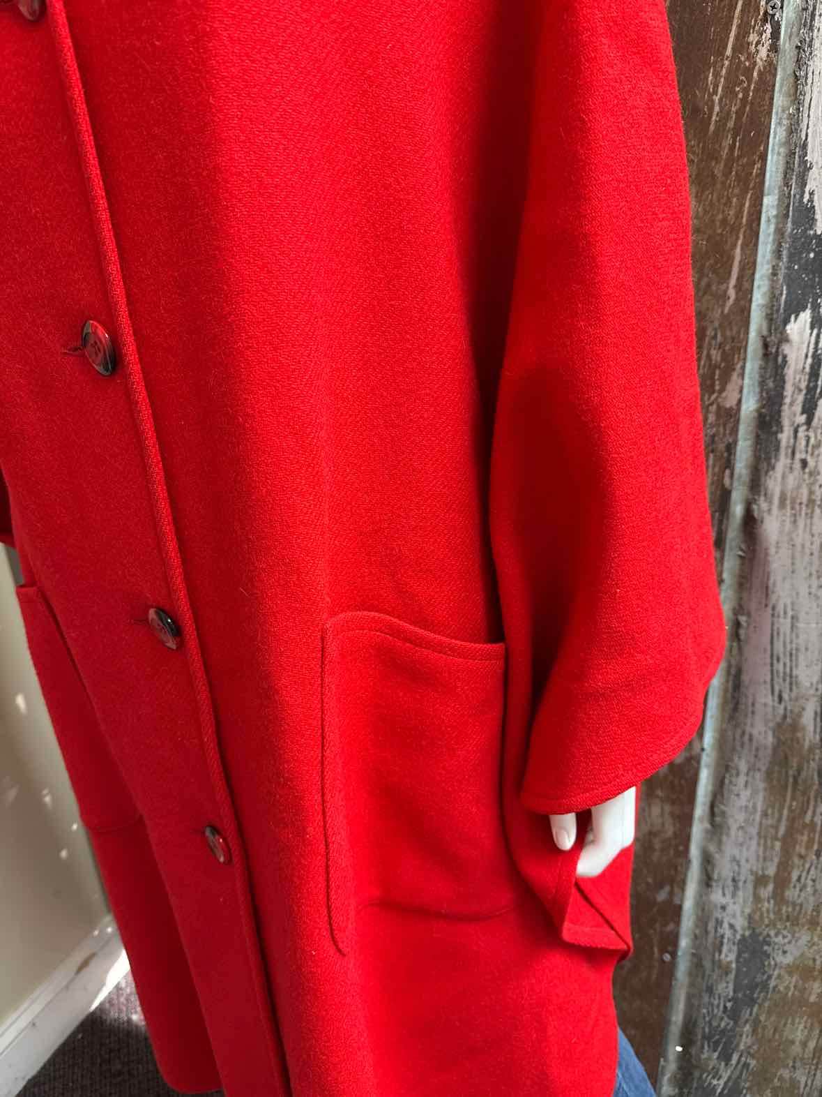 Pendleton Size One Size Red Winter Cape